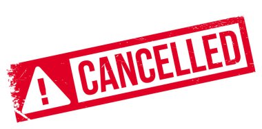Cancelled rubber stamp clipart