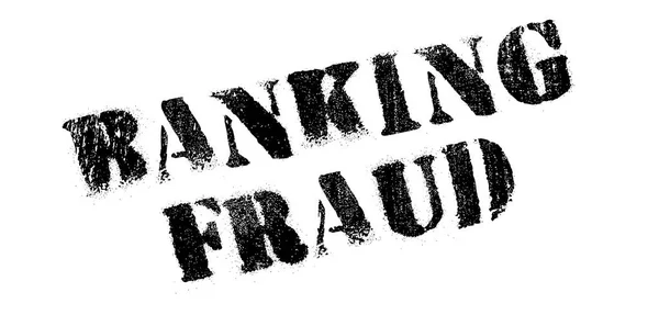 Banking Fraud rubber stamp — Stock Vector