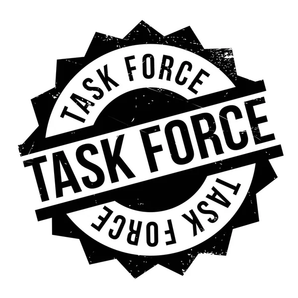 Task Force rubber stamp — Stock Vector