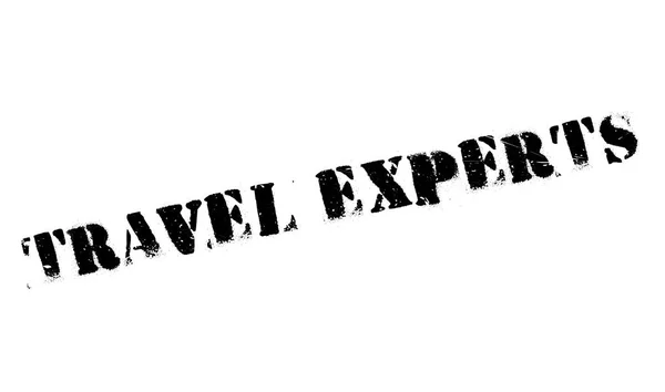 Sello de goma de Travel Experts — Vector de stock