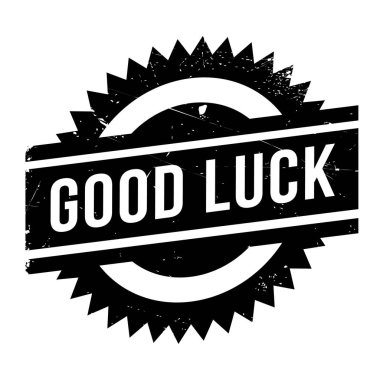 iyi şanslar lastik damgası