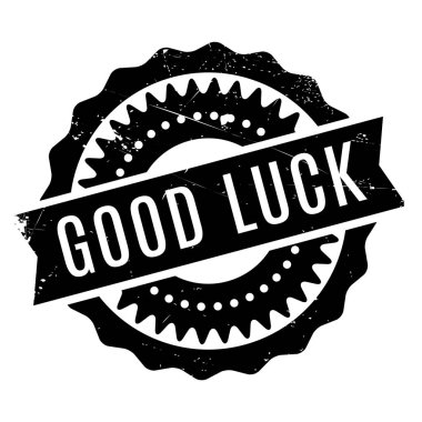 iyi şanslar lastik damgası