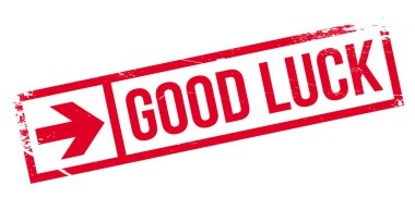 iyi şanslar lastik damgası