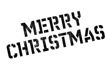 merry christmas Rubberstempel