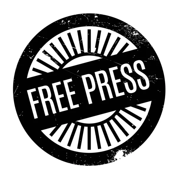 Free Press rubber stamp — Stock Vector