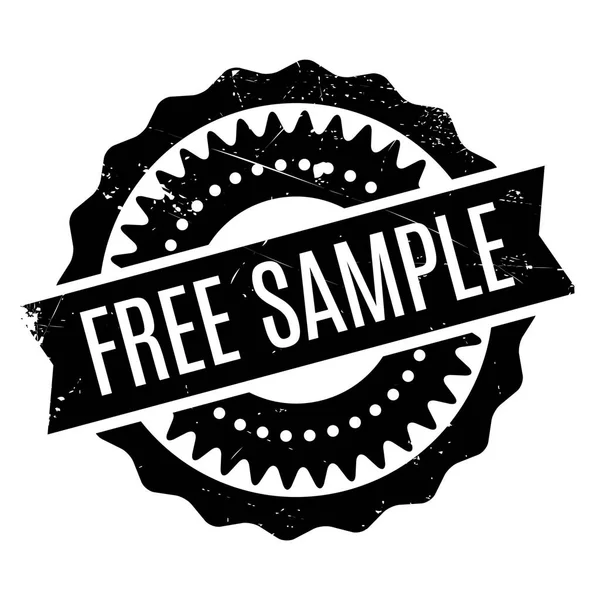 Free Sample rubber stamp — Stock Vector