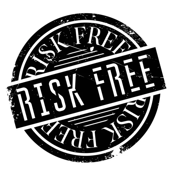 Risk Free rubber stamp — Stock Vector