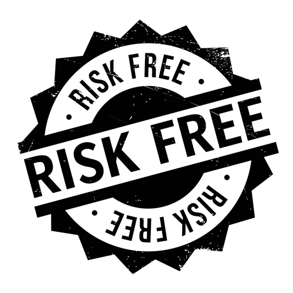 Risk Free rubber stamp — Stock Vector