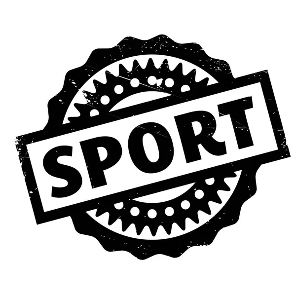 Sportgummimarke — Stockvektor