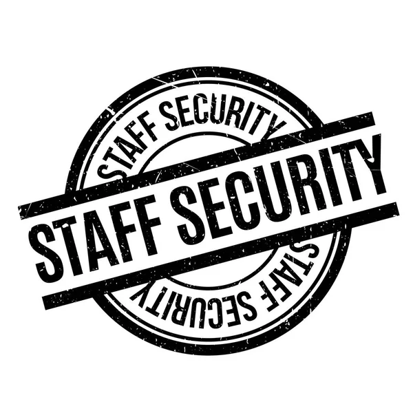 Personal Sello de goma de seguridad — Vector de stock