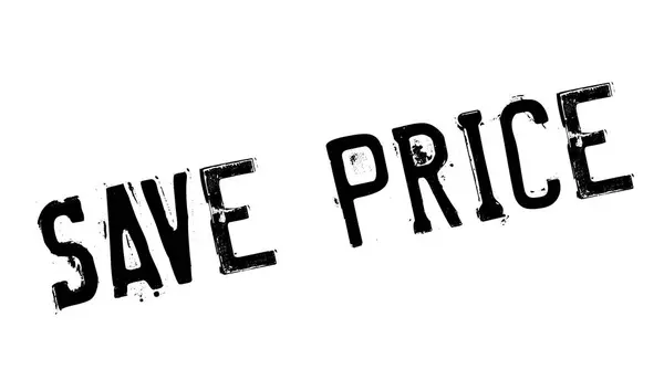 Sello de goma Save Price — Vector de stock