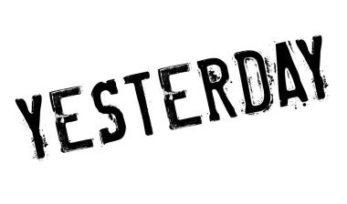 Dün lastik damgası