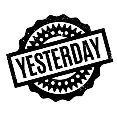 Dün lastik damgası