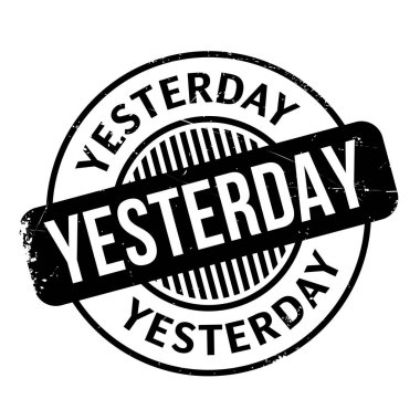 Dün lastik damgası