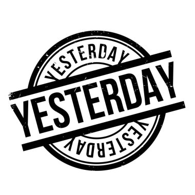 Dün lastik damgası