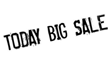 Bugün büyük bir indirim var lastik damgası