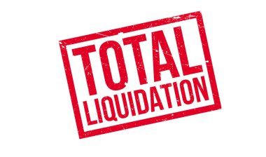 Total Liquidation rubber stamp clipart