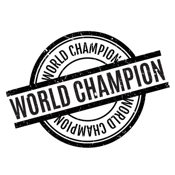World Champion rubber stamp