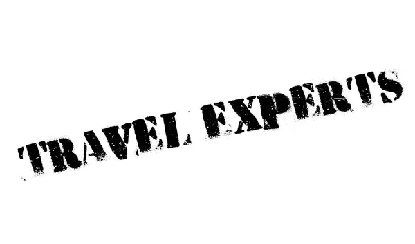 Travel Experts Rubberstempel — Stockvector