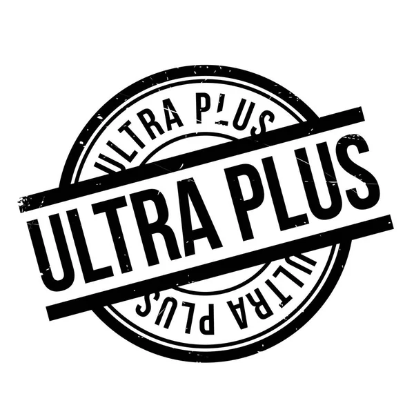 Sello de goma Ultra Plus — Vector de stock