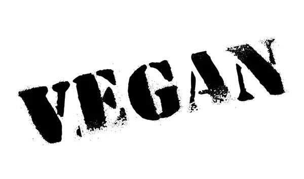 Sello de goma vegana — Archivo Imágenes Vectoriales