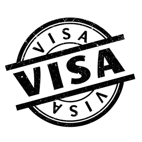 Visa-Stempel — Stockvektor
