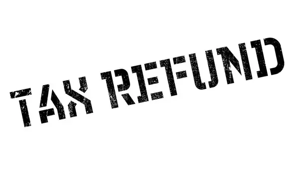 Tax Refund rubber stamp — Stock Vector