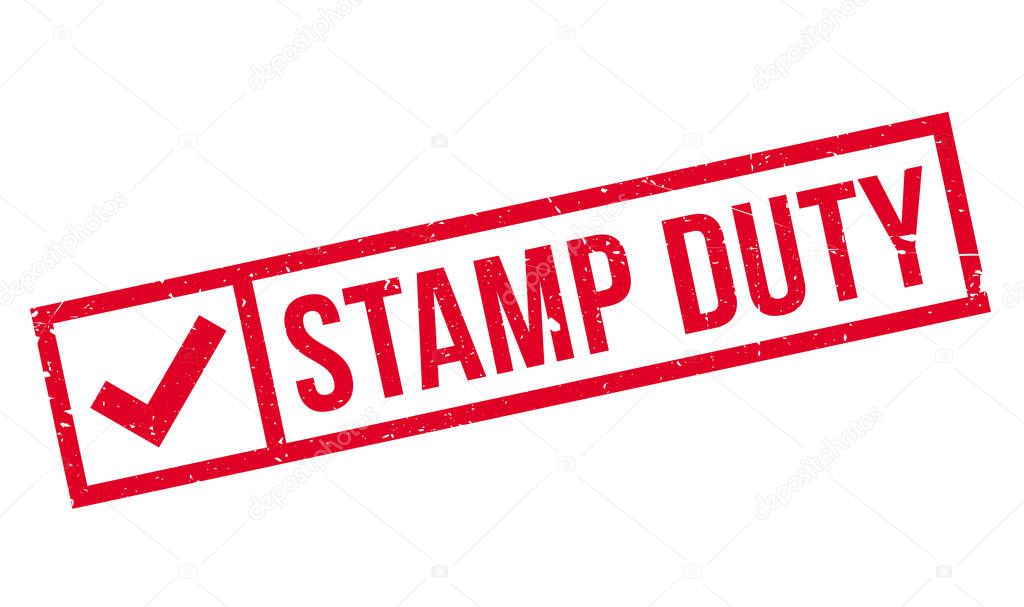 Stamp Duty rubber stamp