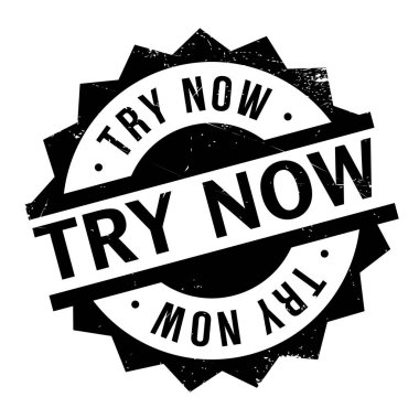 Şimdi lastik damgası deneyin