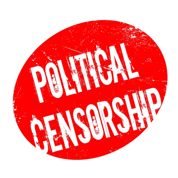 Politische Zensur — Stockvektor