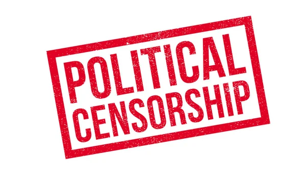 Politische Zensur — Stockvektor