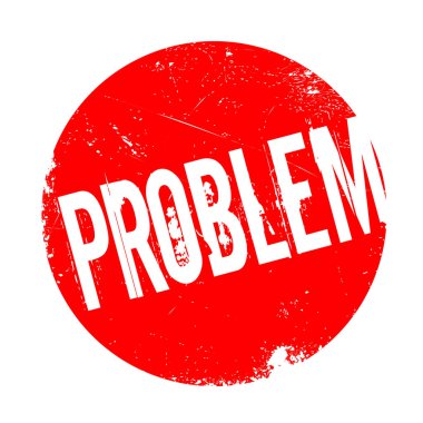 Sorun lastik damgası