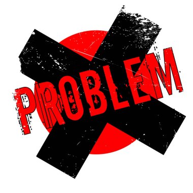 Sorun lastik damgası