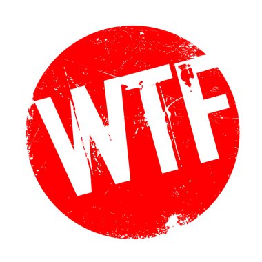 WTF lastik damgası