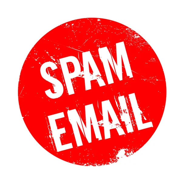 Spam-E-Mail-Stempel — Stockvektor