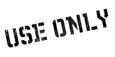 Sadece lastik damgası kullanın