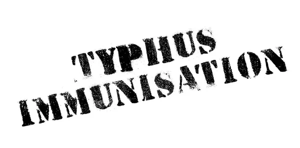 Typhus-Immunisierung — Stockvektor