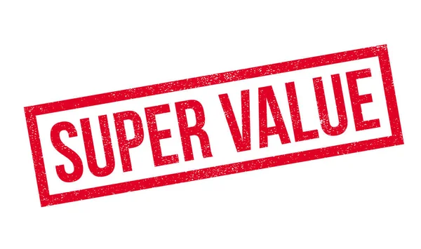 Sello de goma Super Value — Archivo Imágenes Vectoriales