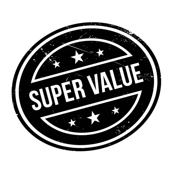 Sello de goma Super Value — Archivo Imágenes Vectoriales