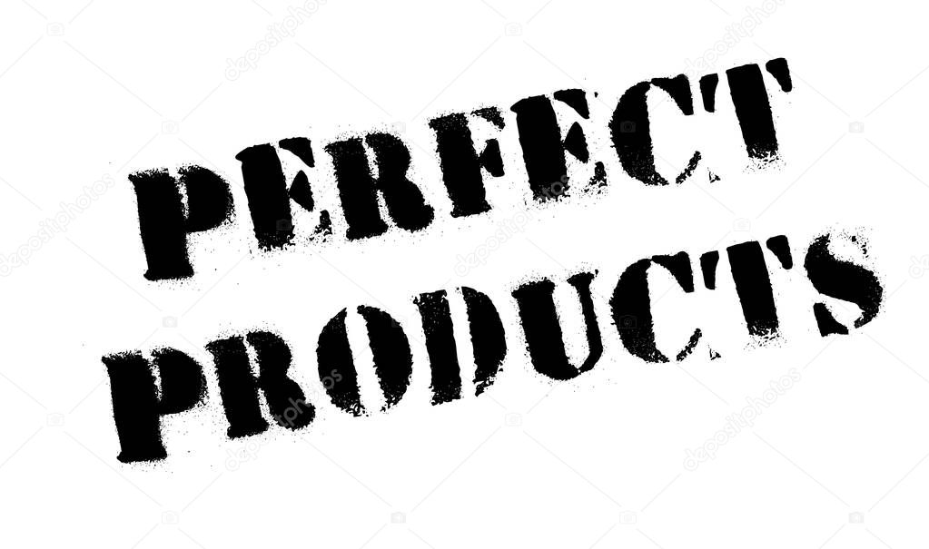 Perfect Products rubber stamp