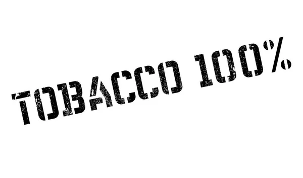 Tobacco 100 rubber stamp — Stock Vector
