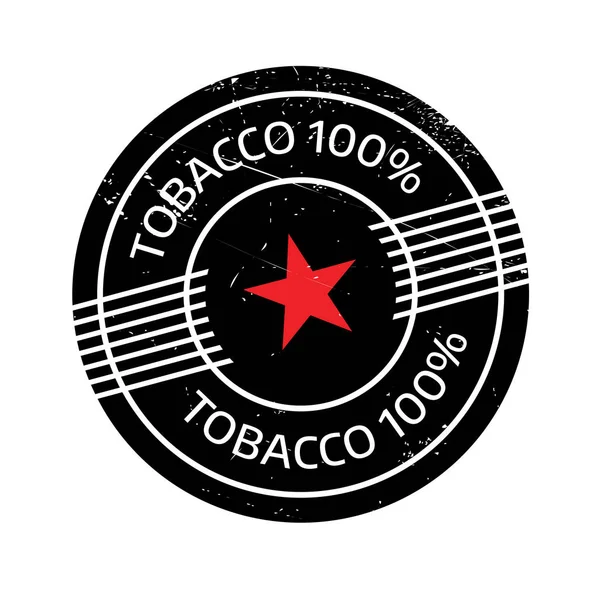 Sello de goma Tobacco 100 — Vector de stock