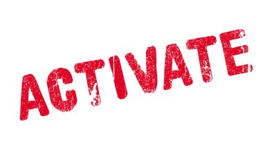 Lastik damgası etkinleştirmek