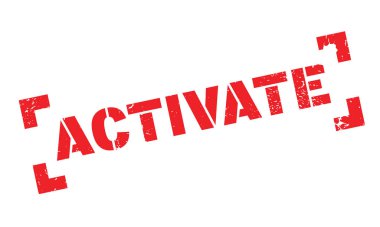 Lastik damgası etkinleştirmek