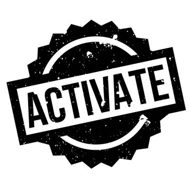 Lastik damgası etkinleştirmek