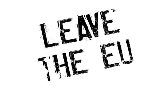 Αφήσει η ΕΕ καουτσούκ σφραγίδα — Διανυσματικό Αρχείο