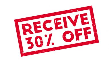 Lastik damgası kapalı 30 almak