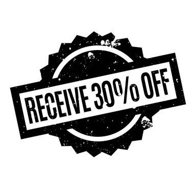 Lastik damgası kapalı 30 almak