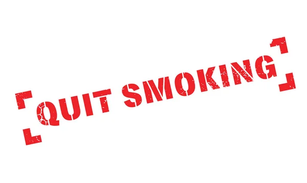 Sluta röka gummistämpel — Stock vektor