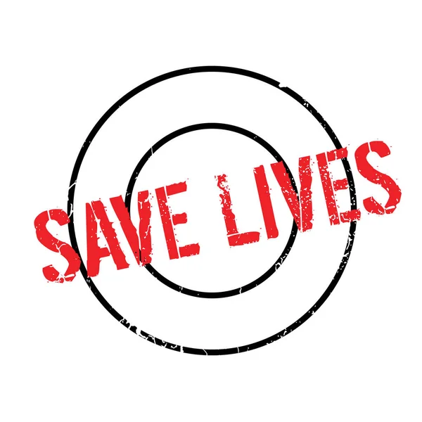 Leben retten — Stockvektor
